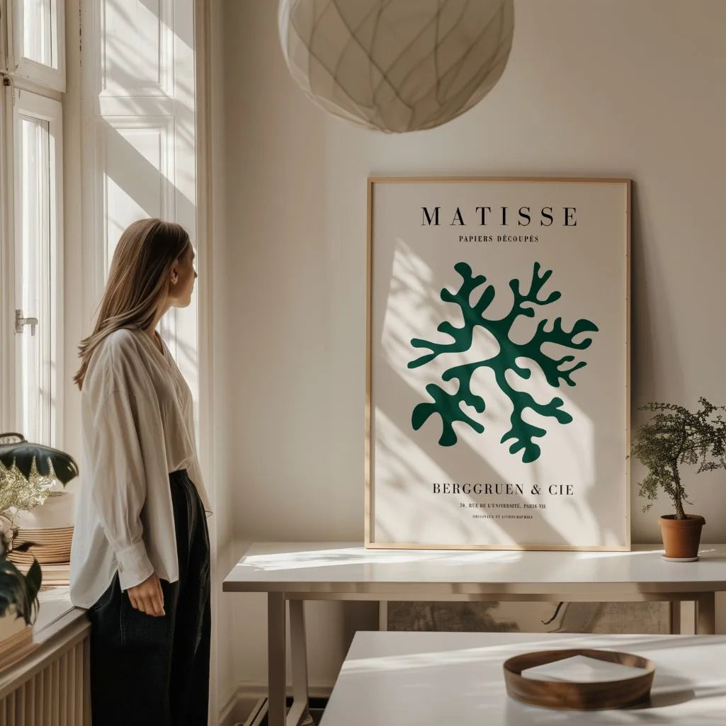 Henri Matisse Grünes Korallenmotiv Poster