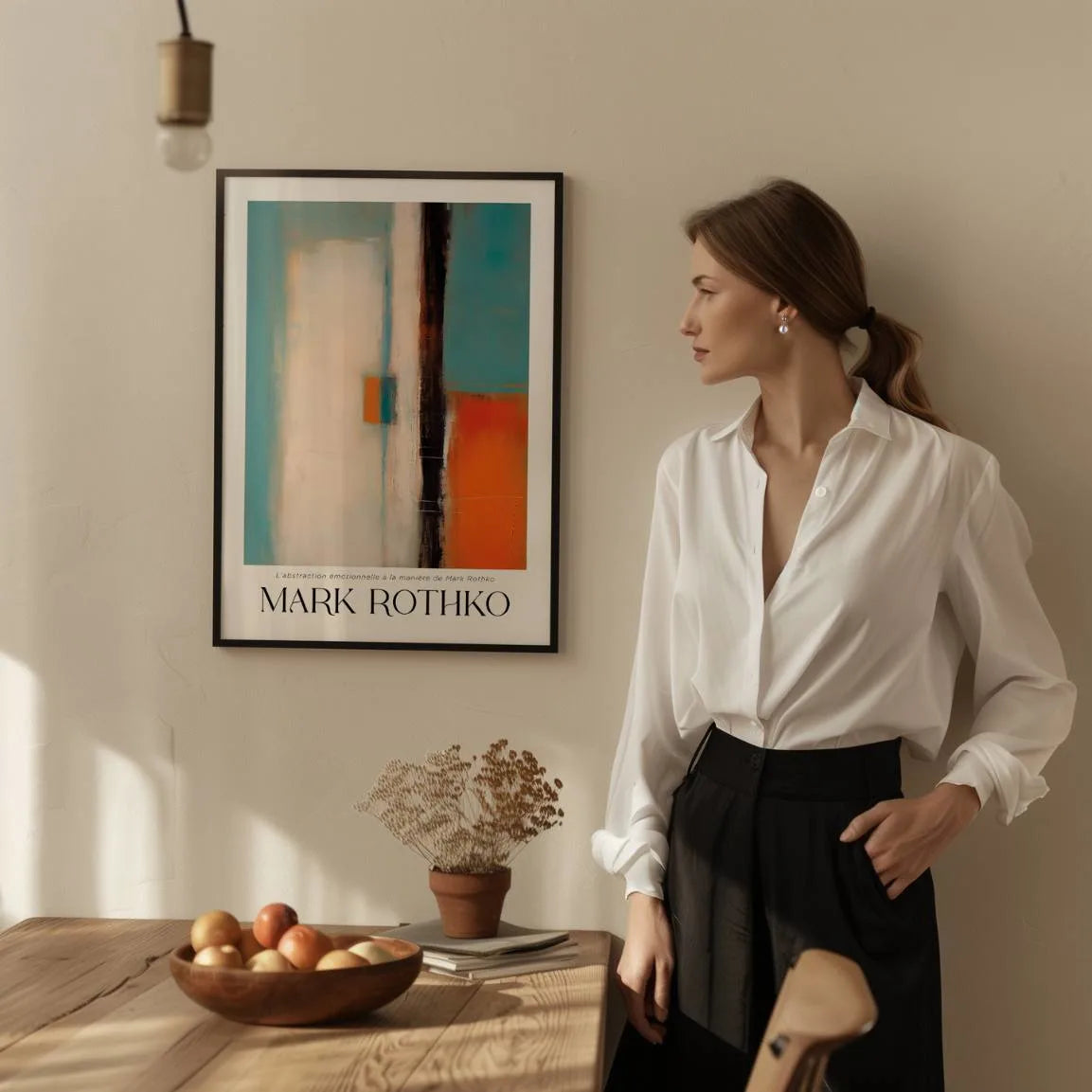 Rothko Poster Ausgewogen