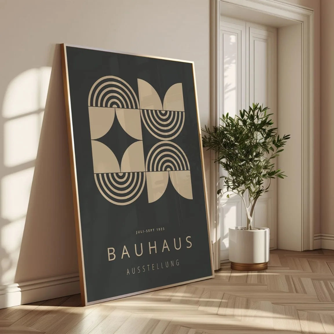 Bauhaus Symmetrie Poster