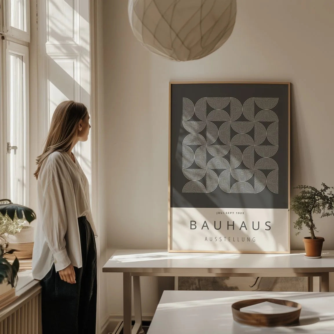 Bauhaus Weiß Poster