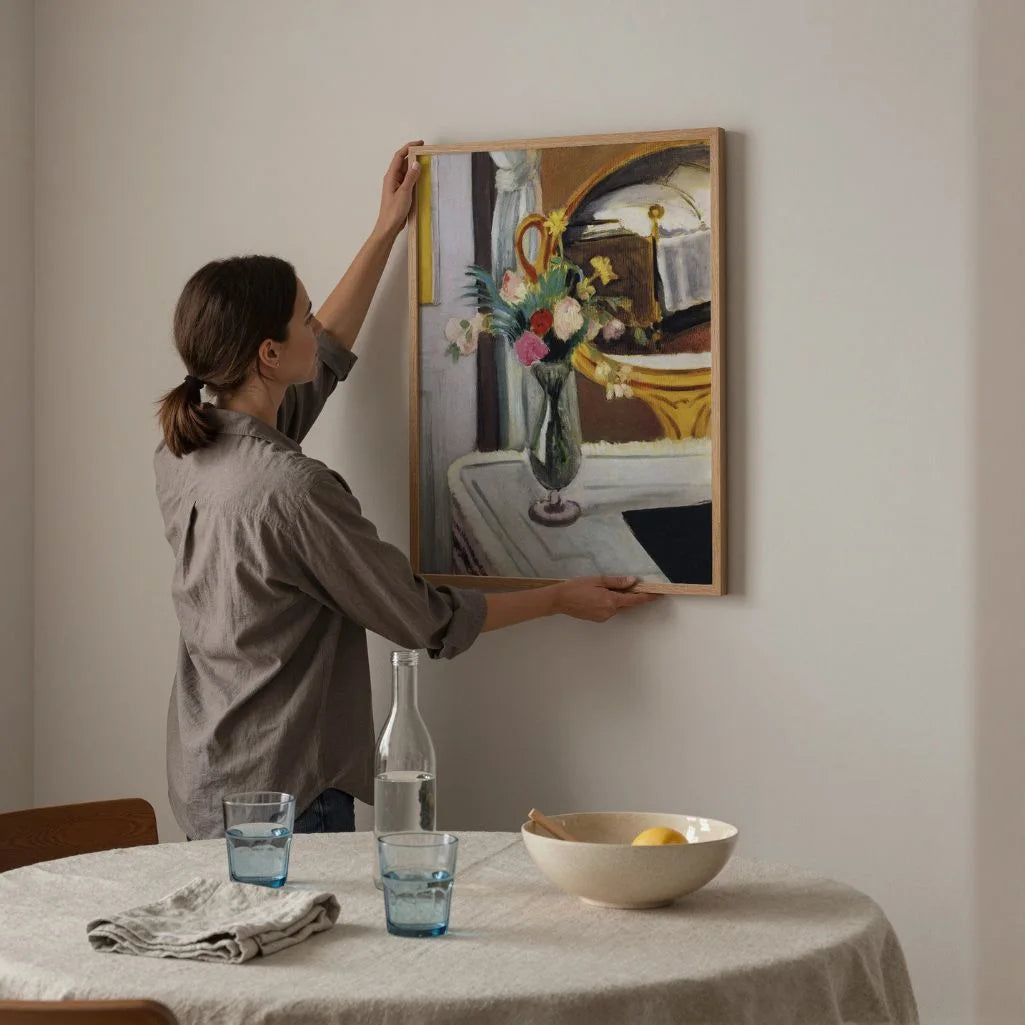 Henri Matisse Poster – Blumenstrauß auf einem Tisch, 1916 