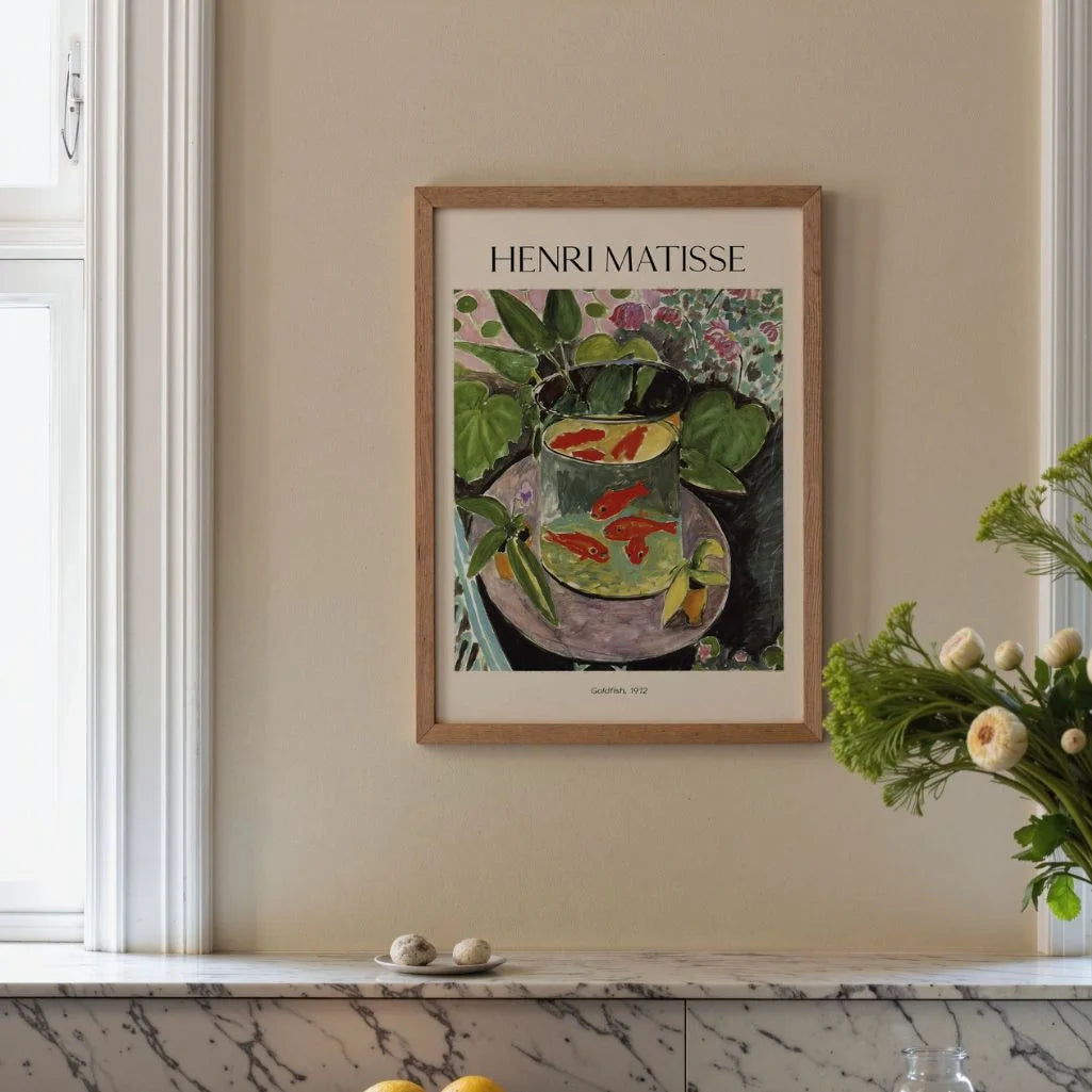 Henri Matisse Poster – Goldfische, 1912