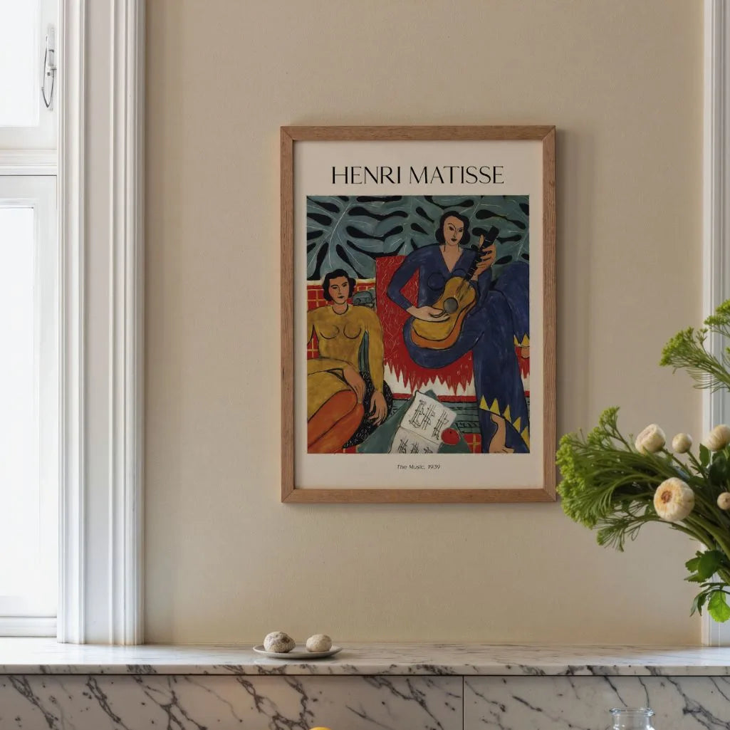 Henri Matisse Poster – Die Musik, 1939