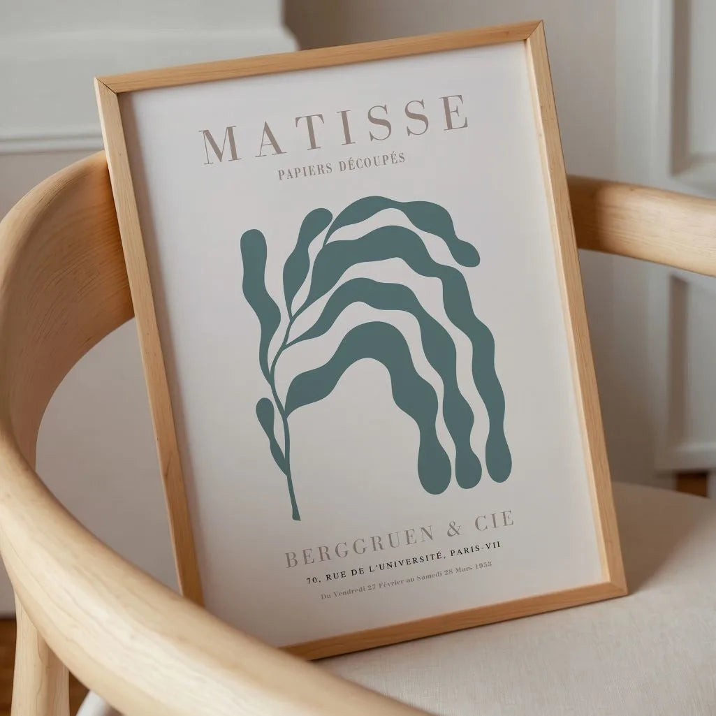 Henri Matisse Grünes Blatt Poster