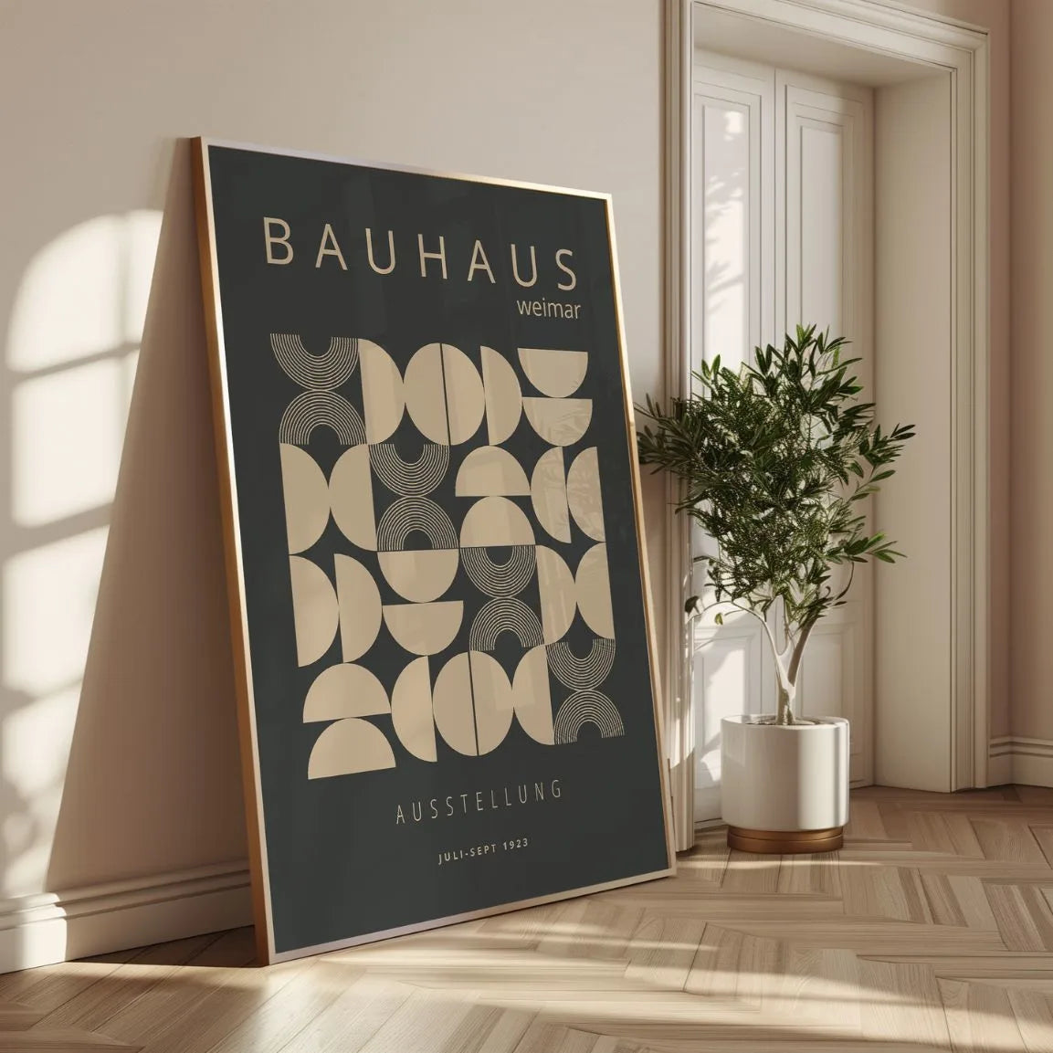 Bauhaus Formen Poster