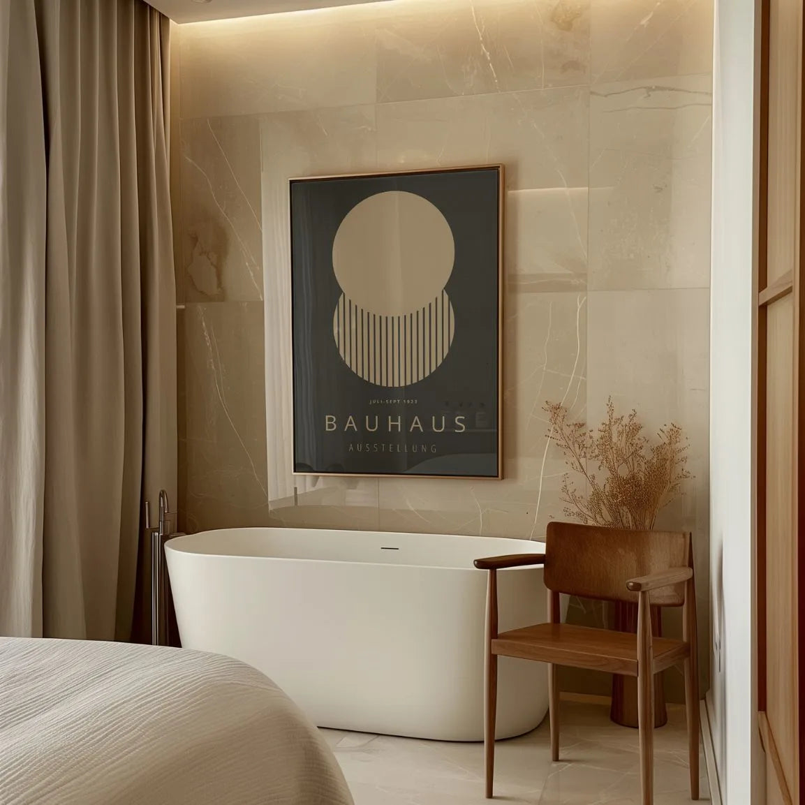 Bauhaus Kreise Poster