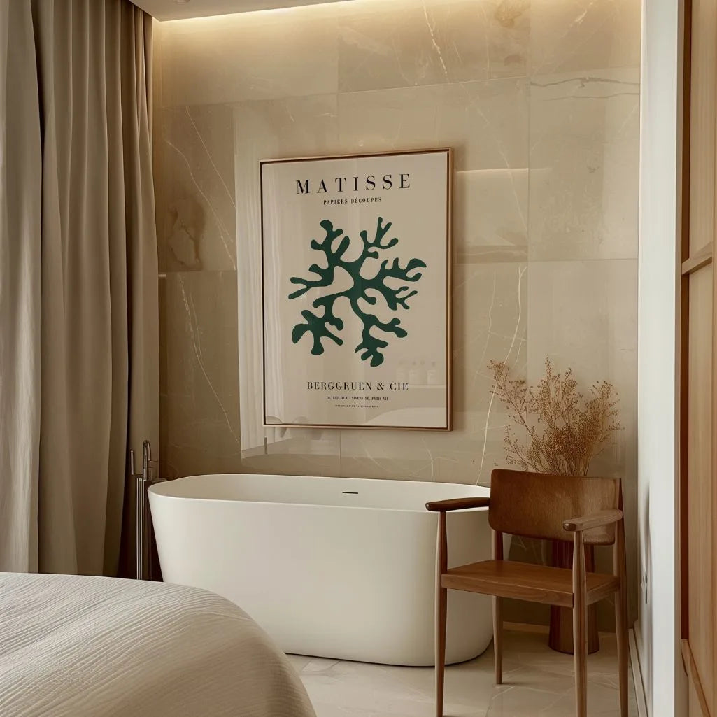 Henri Matisse Grünes Korallenmotiv Poster
