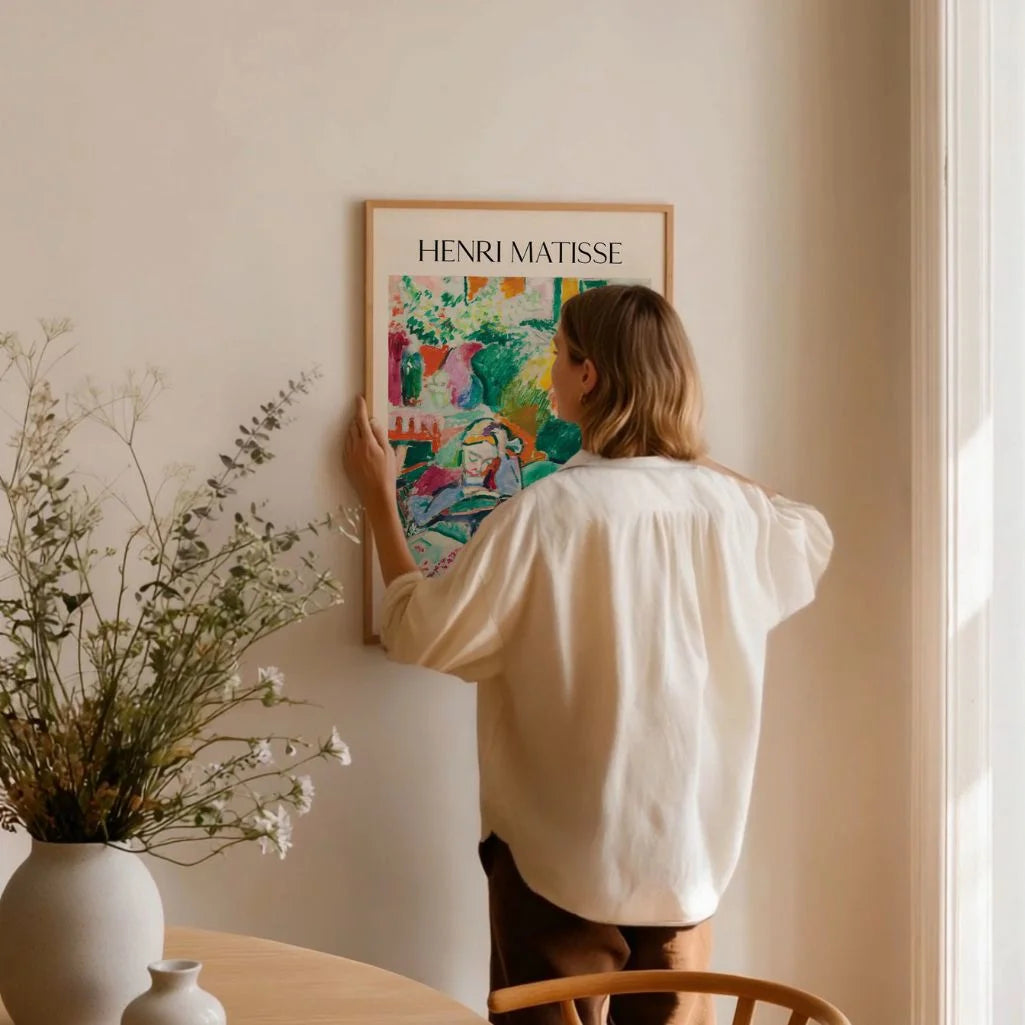 Henri Matisse Poster – Lesendes Mädchen im Interieur, 1905