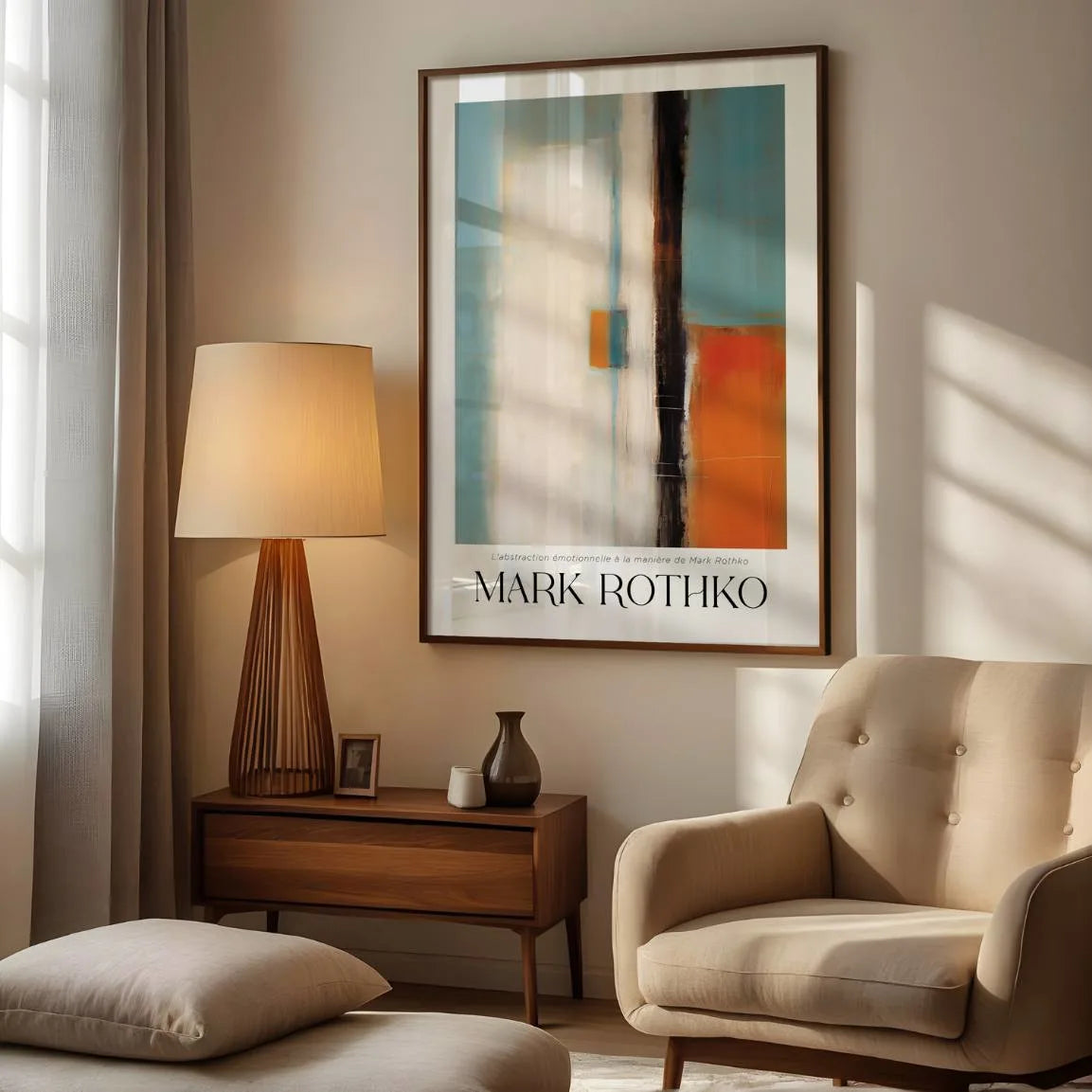 Rothko Poster Ausgewogen