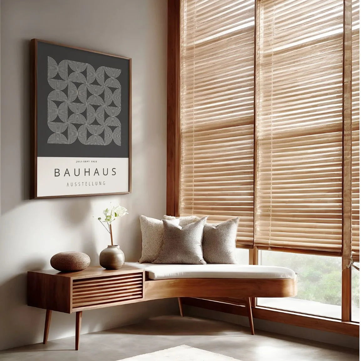 Bauhaus Weiß Poster