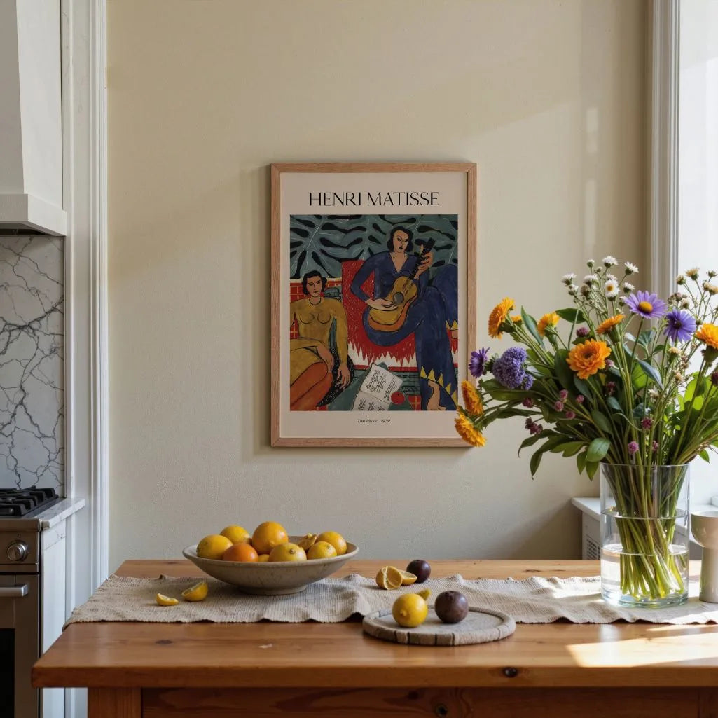 Henri Matisse Poster – Die Musik, 1939