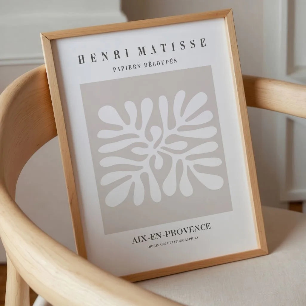 Matisse Beige Zen Poster