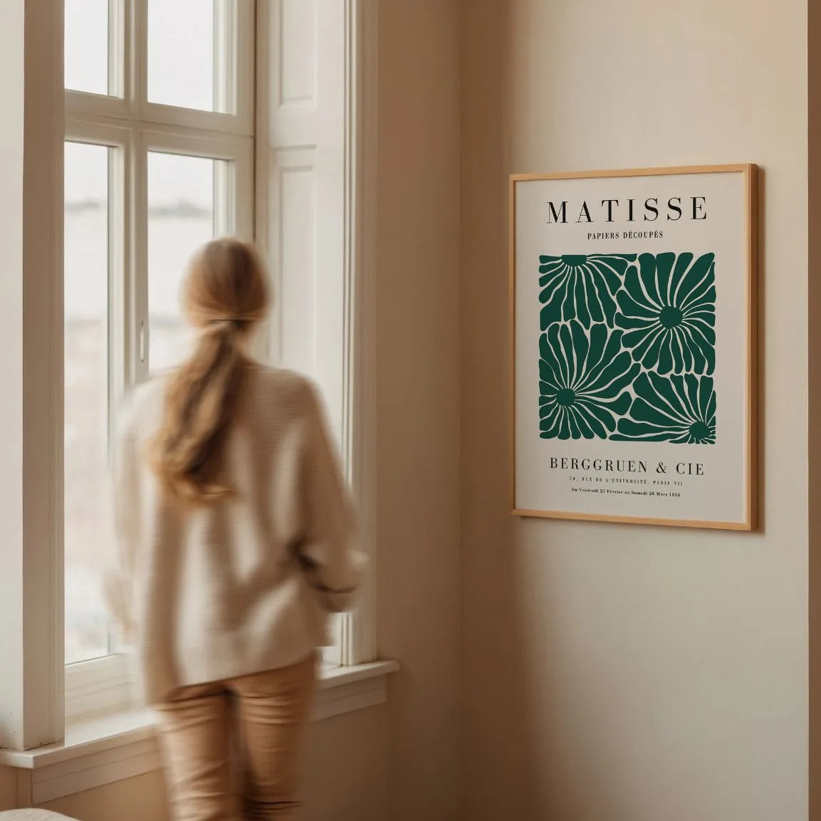 Matisse Grün Blumen Poster