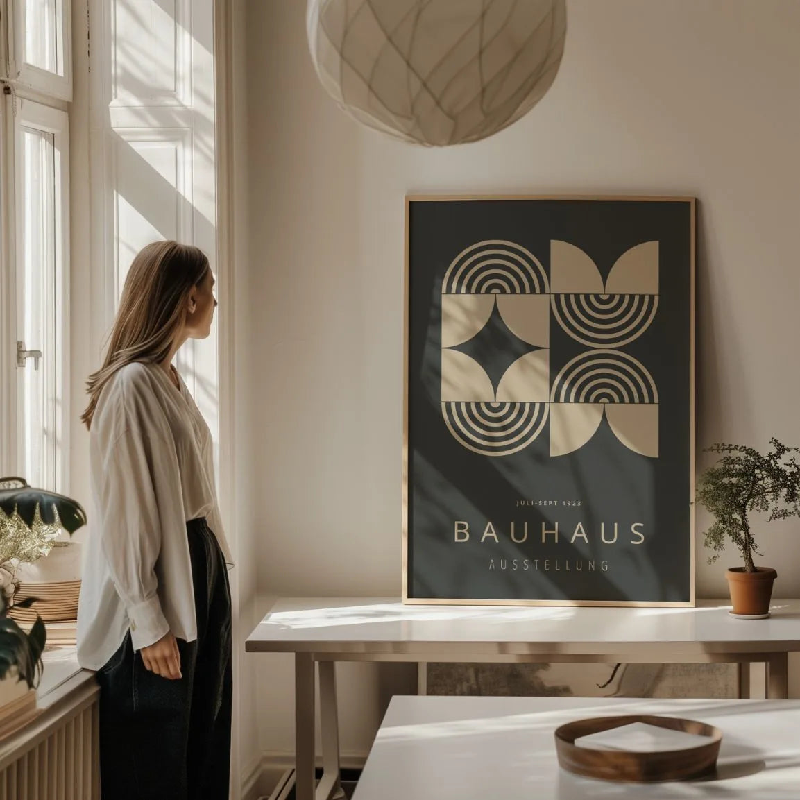 Bauhaus Symmetrie Poster