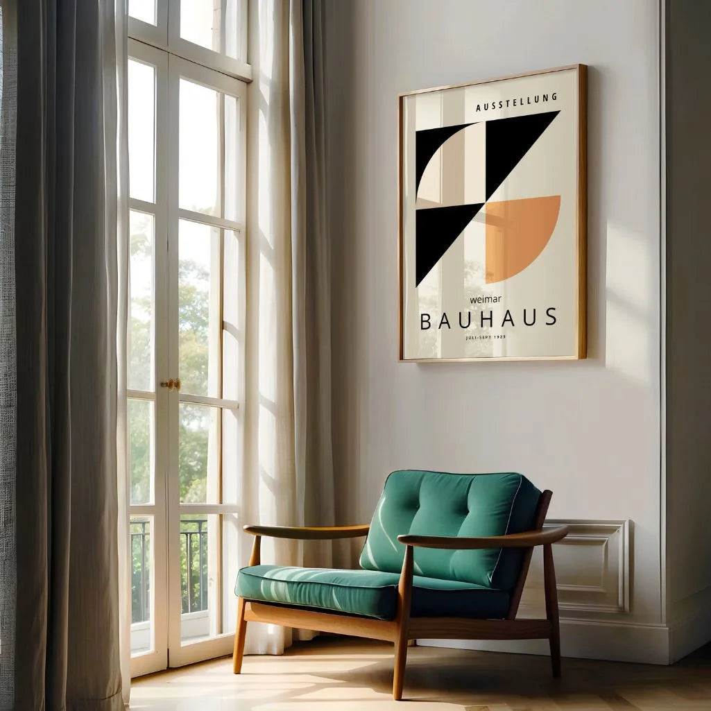 Bauhaus Formkontrast Poster
