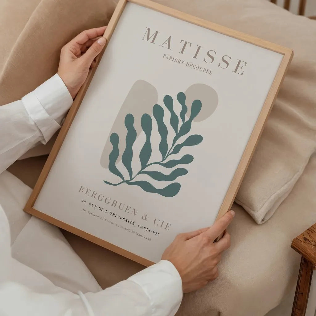 Henri Matisse Grünes Organisches Motiv Poster