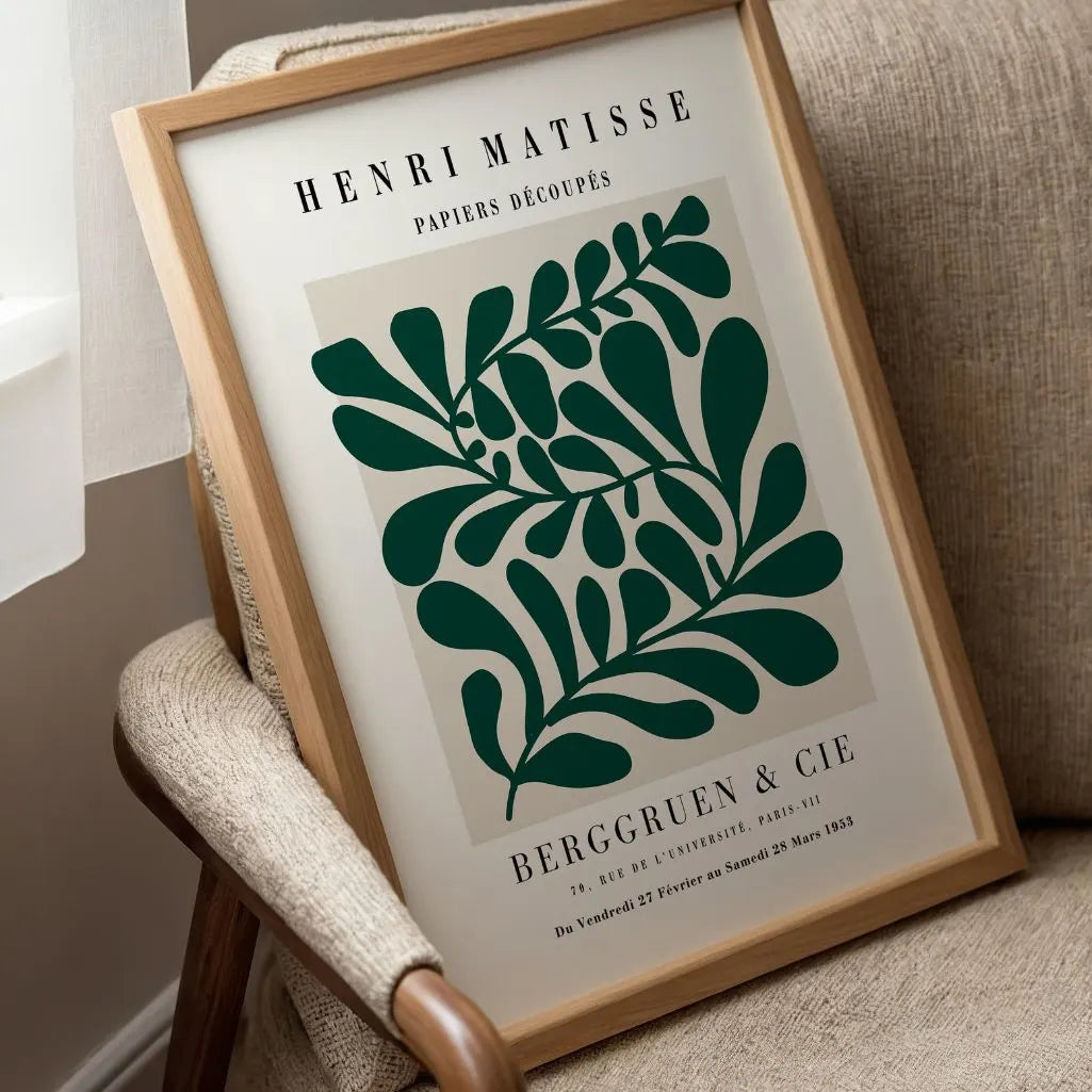 Henri Matisse Grüner Natur Rhythmus Poster