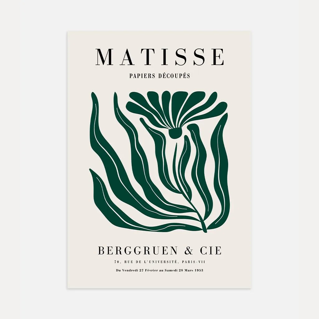 Henri Matisse Grün Poster