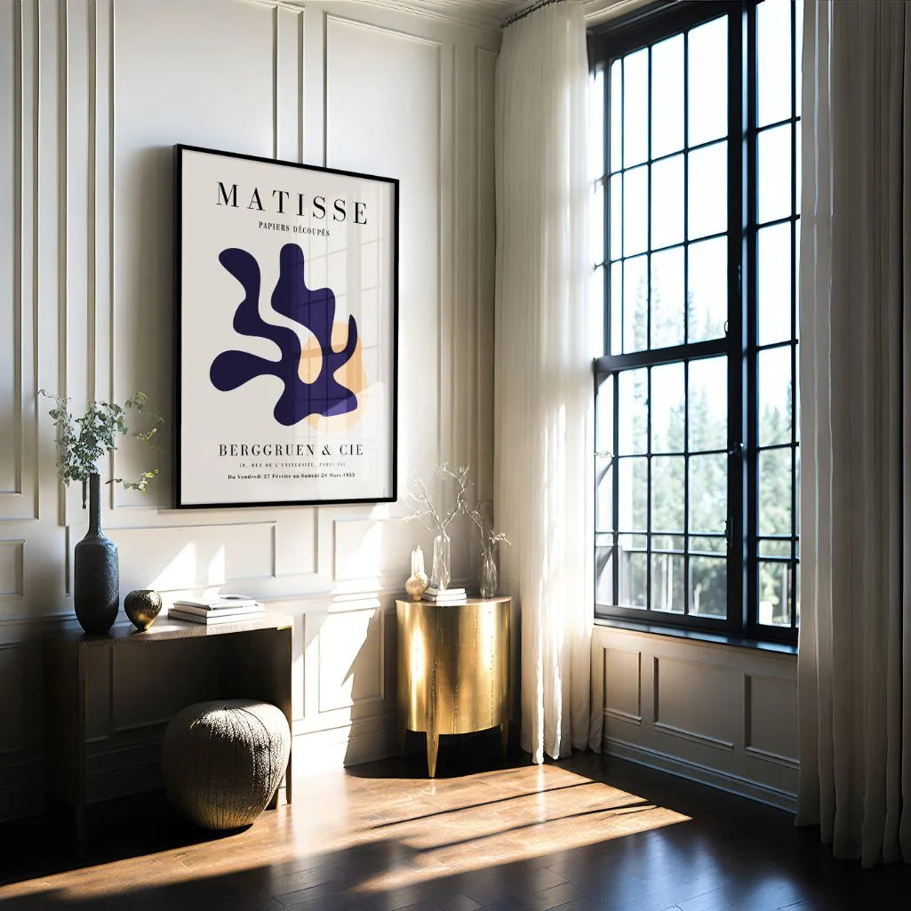 Henri Matisse Marine Abstrakte Form Poster
