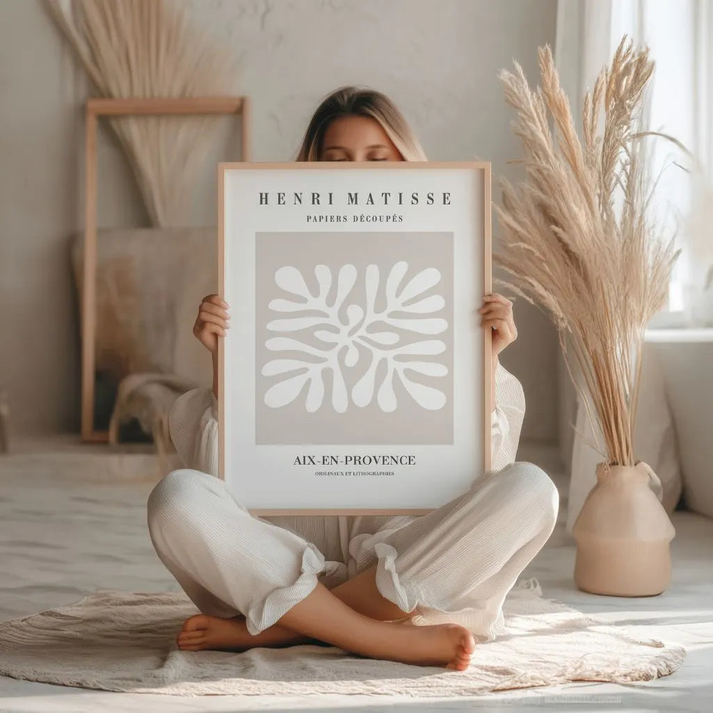 Matisse Beige Zen Poster