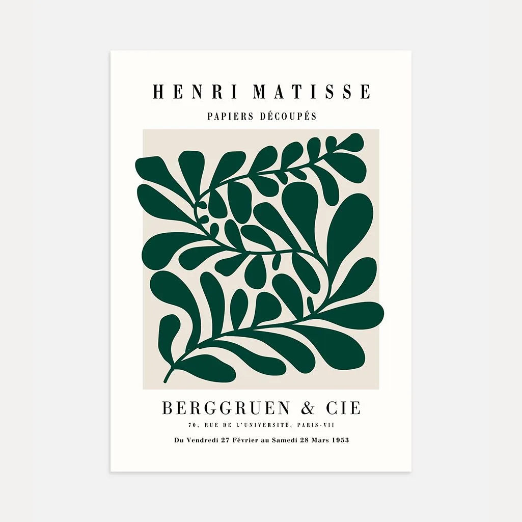 Henri Matisse Grüner Natur Rhythmus Poster
