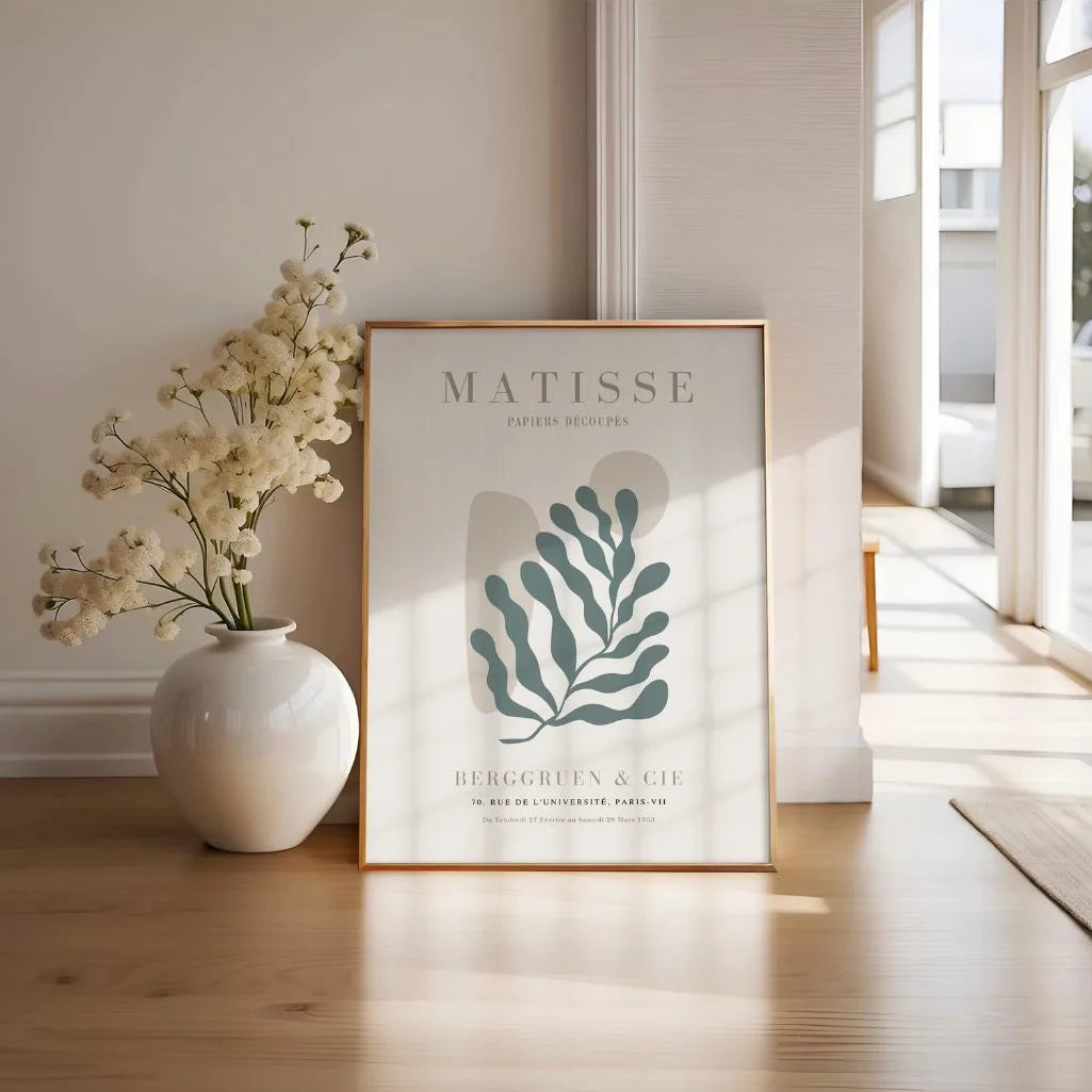 Henri Matisse Grünes Organisches Motiv Poster