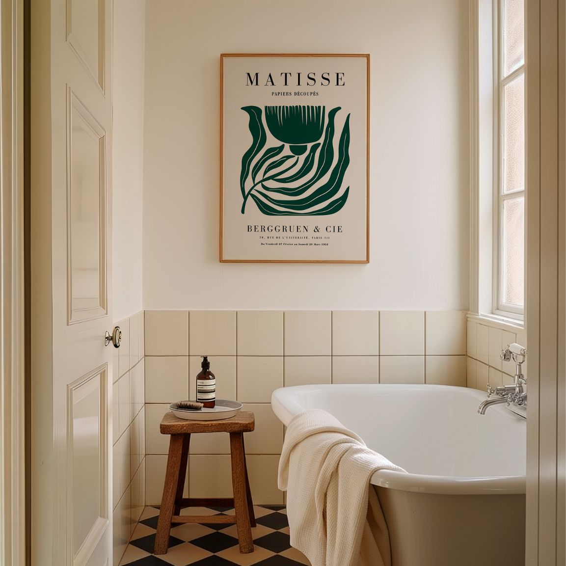 Matisse Grün Blume Poster