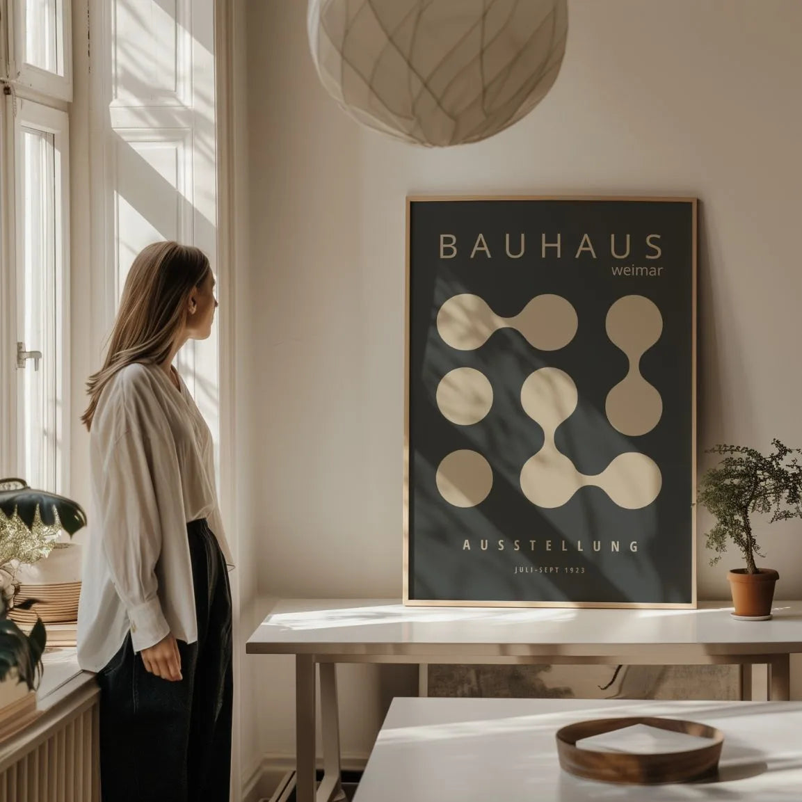 Bauhaus Moleküle Poster