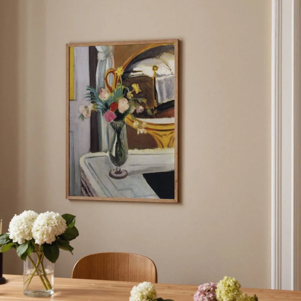 Henri Matisse Poster – Blumenstrauß auf einem Tisch, 1916 