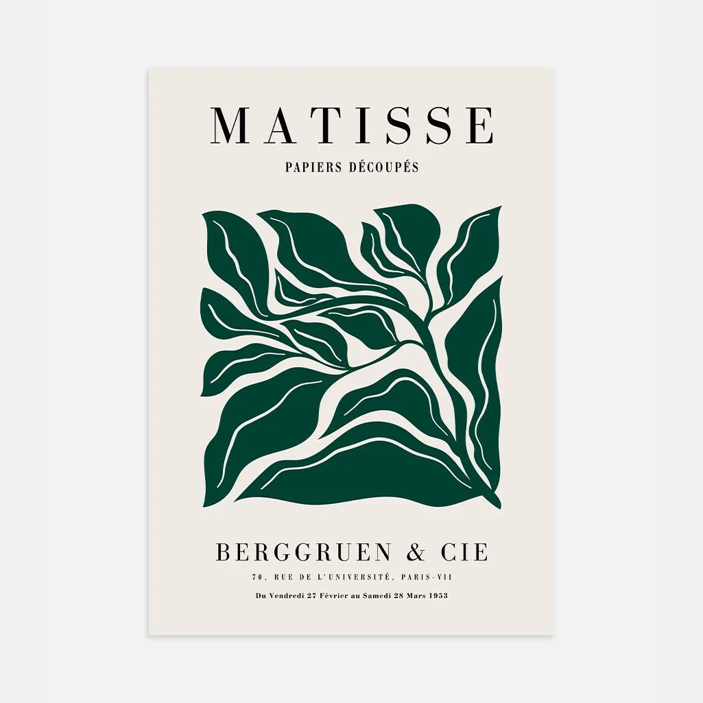 Henri Matisse Grün Poster