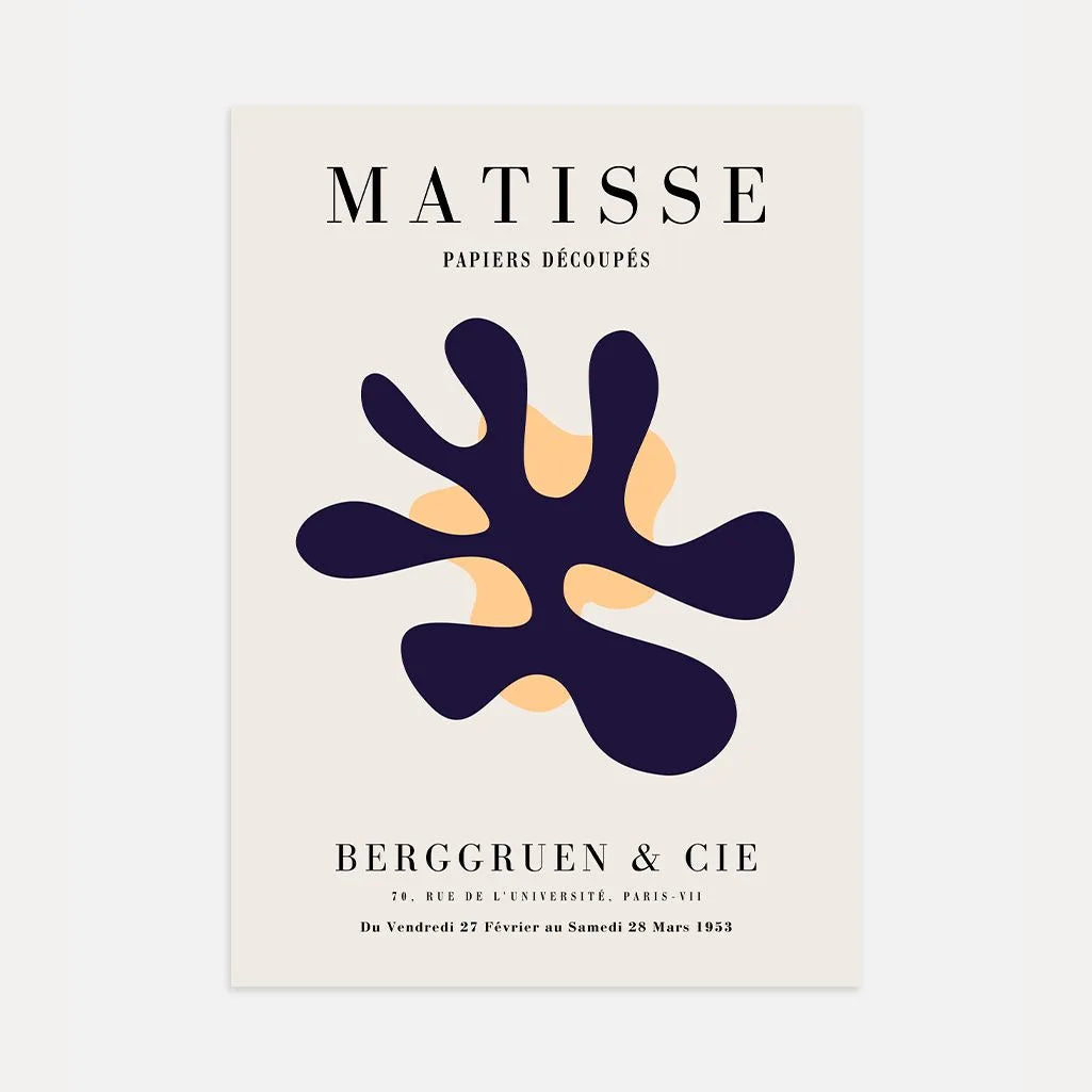 Henri Matisse Formenrhythmus Poster