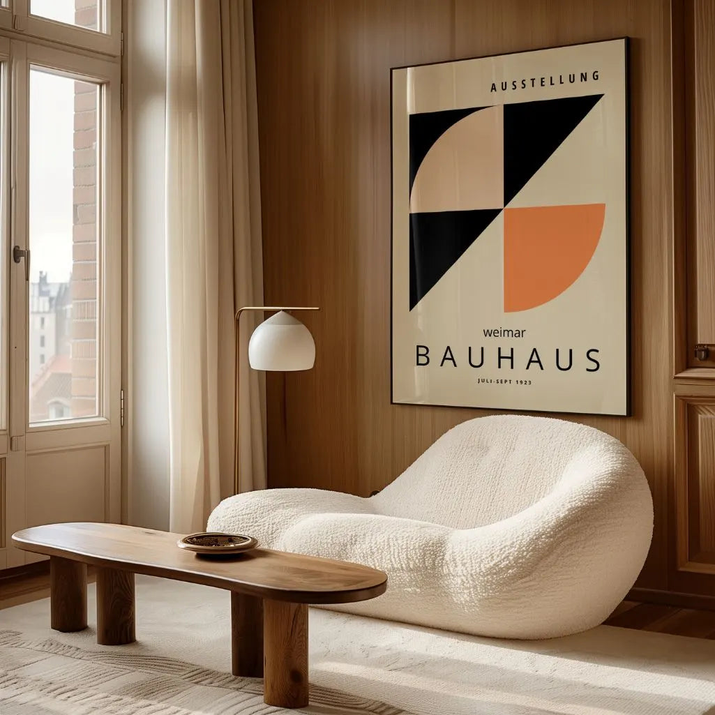 Bauhaus Formkontrast Poster