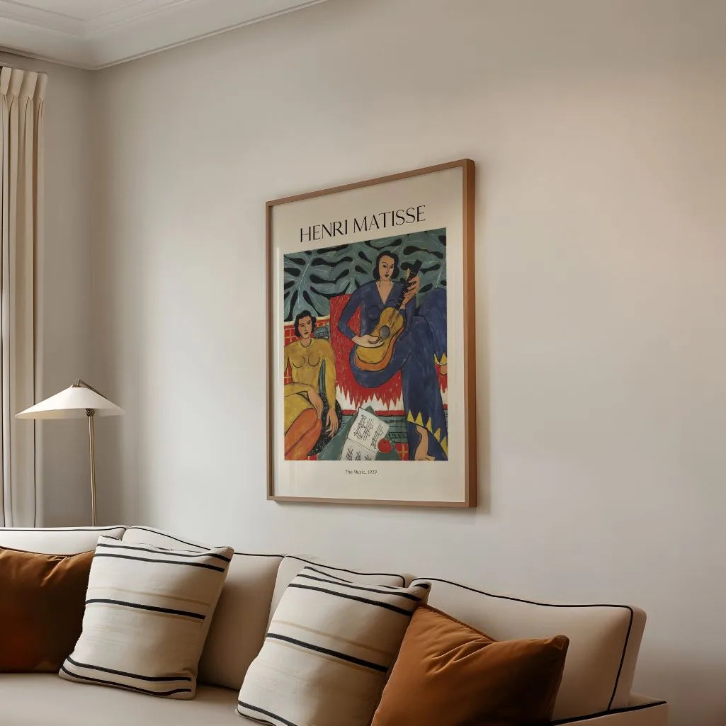 Henri Matisse Poster – Die Musik, 1939