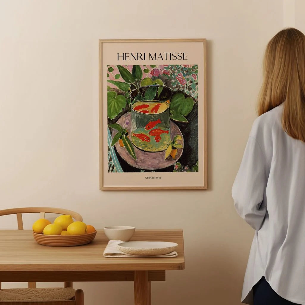 Henri Matisse Poster – Goldfische, 1912