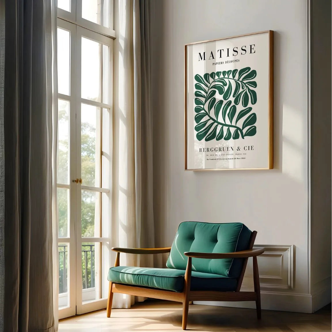 Matisse Grün Blatt Poster