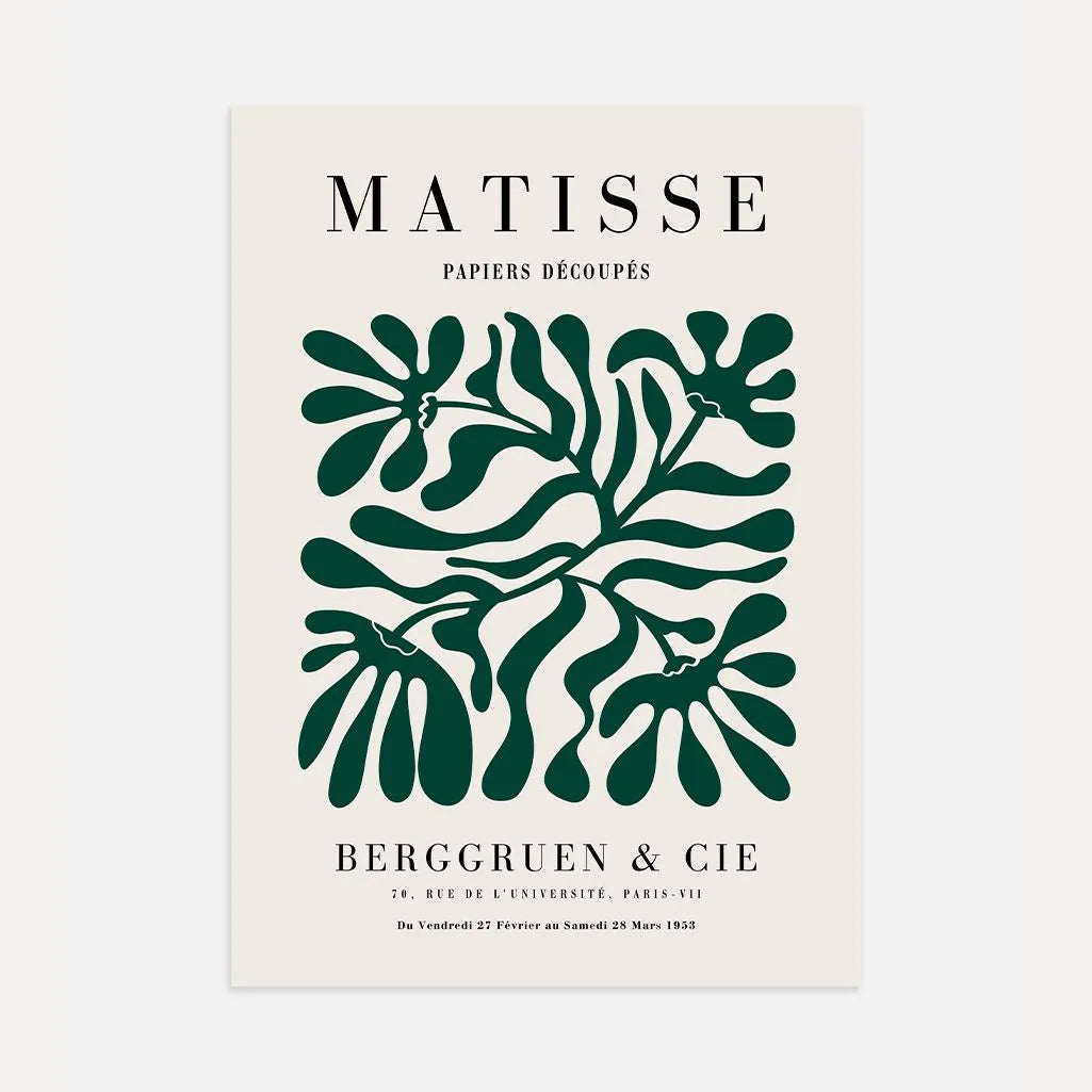 Henri Matisse Grün Poster