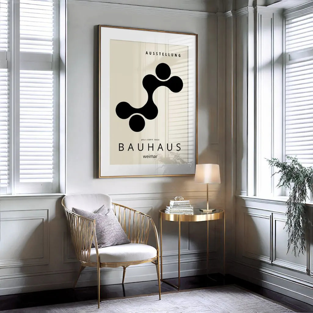 Bauhaus Organische Verbindungen Poster