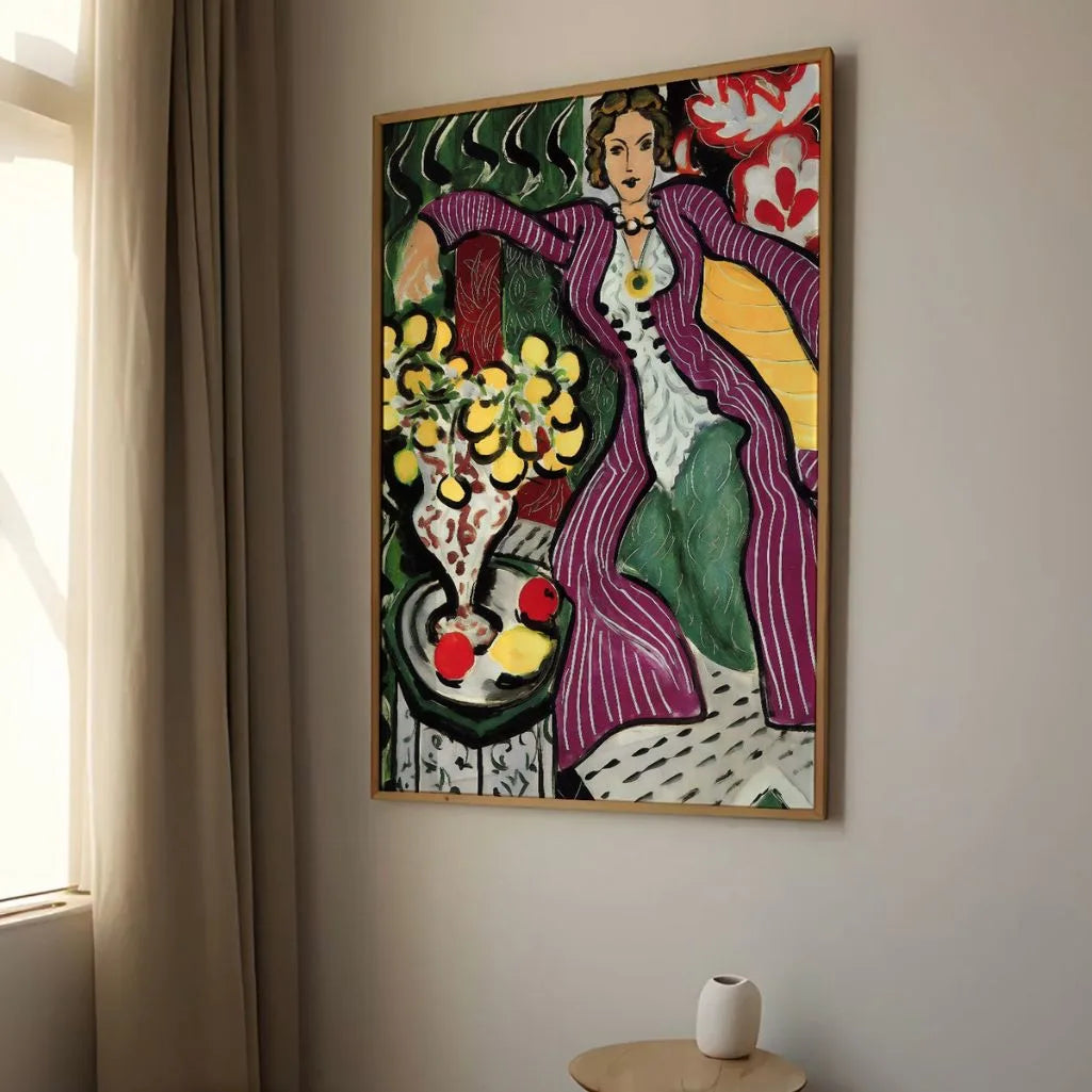 Henri Matisse Poster – Frau im violetten Mantel 1937 
