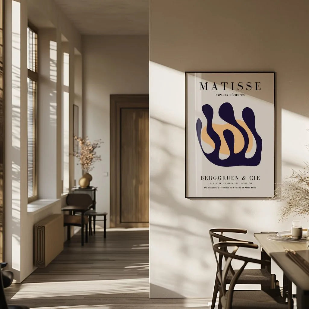 Henri Matisse Fließende Abstrakte Form Poster