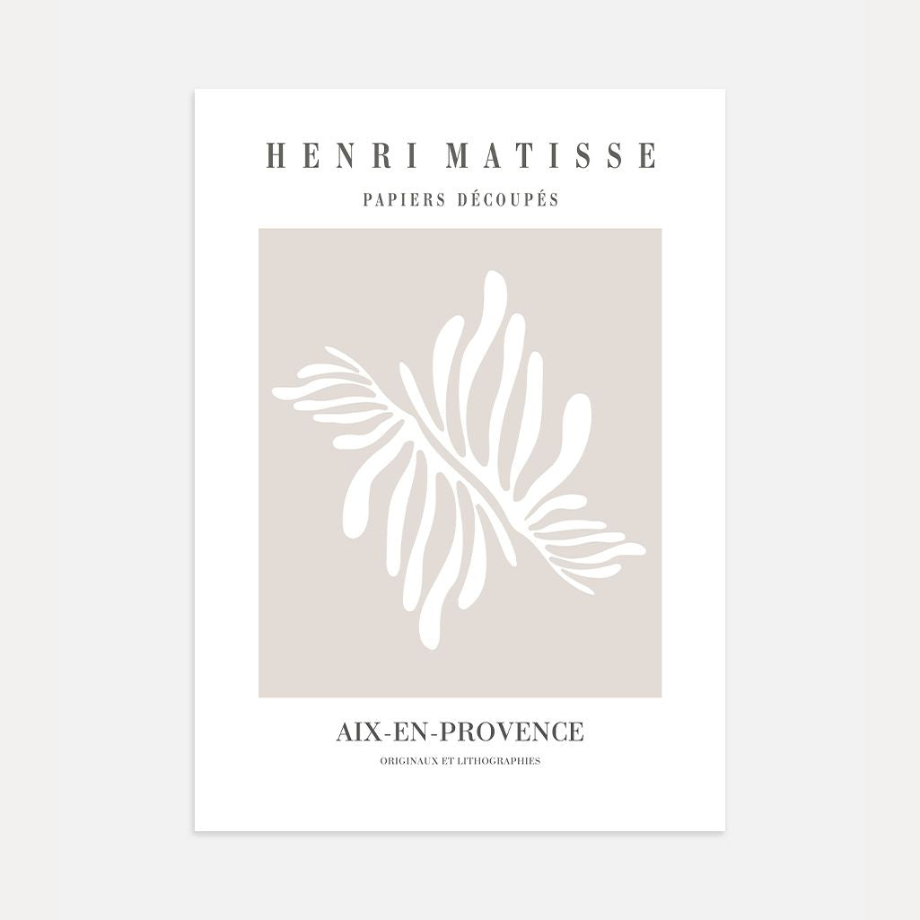 Matisse Beige Harmonie Poster