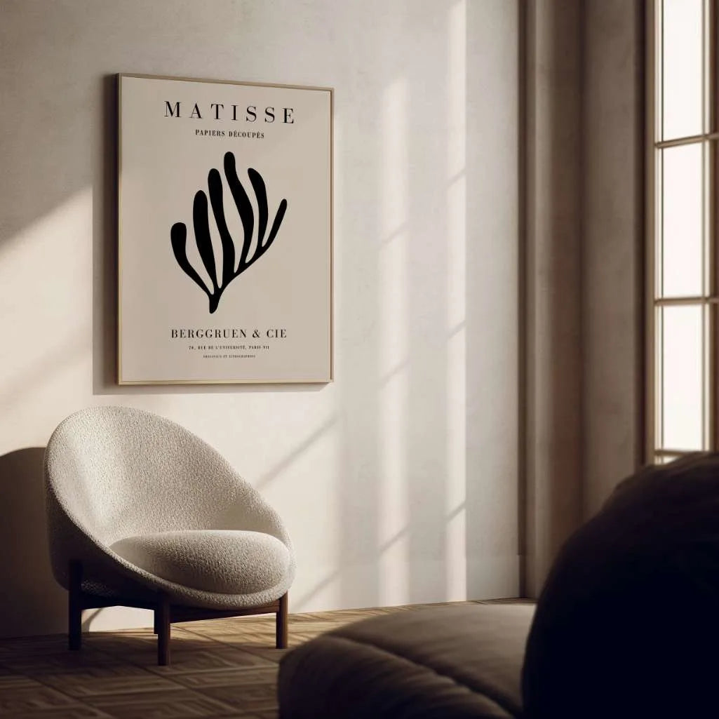 Henri Matisse – Schwarzes Korallen Poster