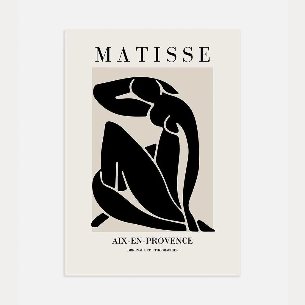 Henri Matisse – Nu Bleu Akt Poster