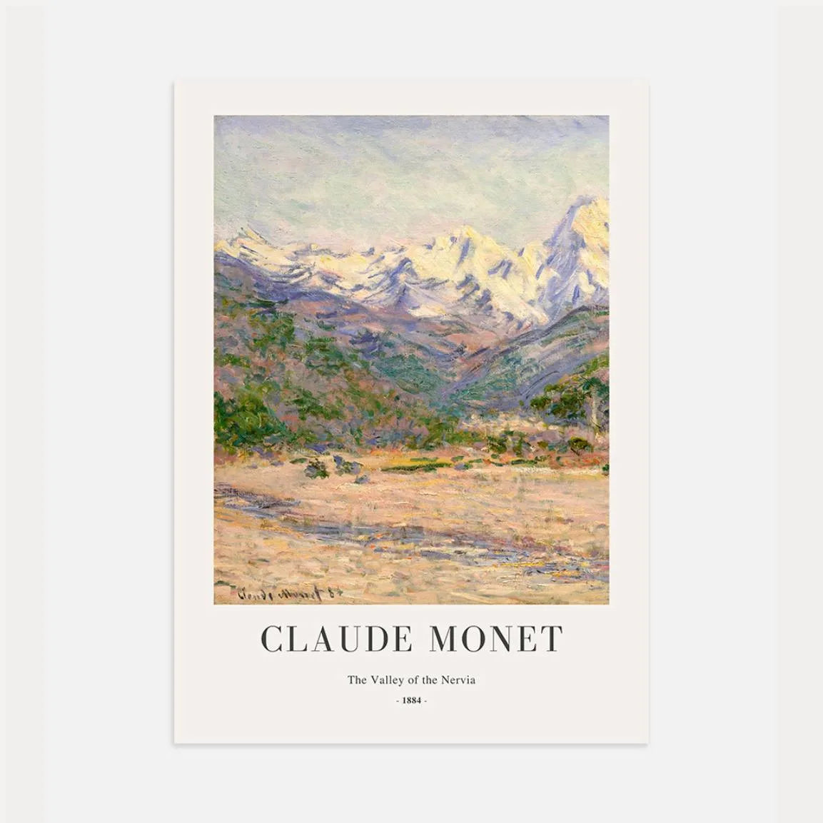 Monet Poster Landschaft