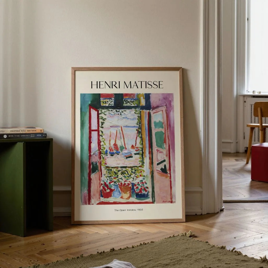 Henri Matisse Poster – Das offene Fenster, 1905