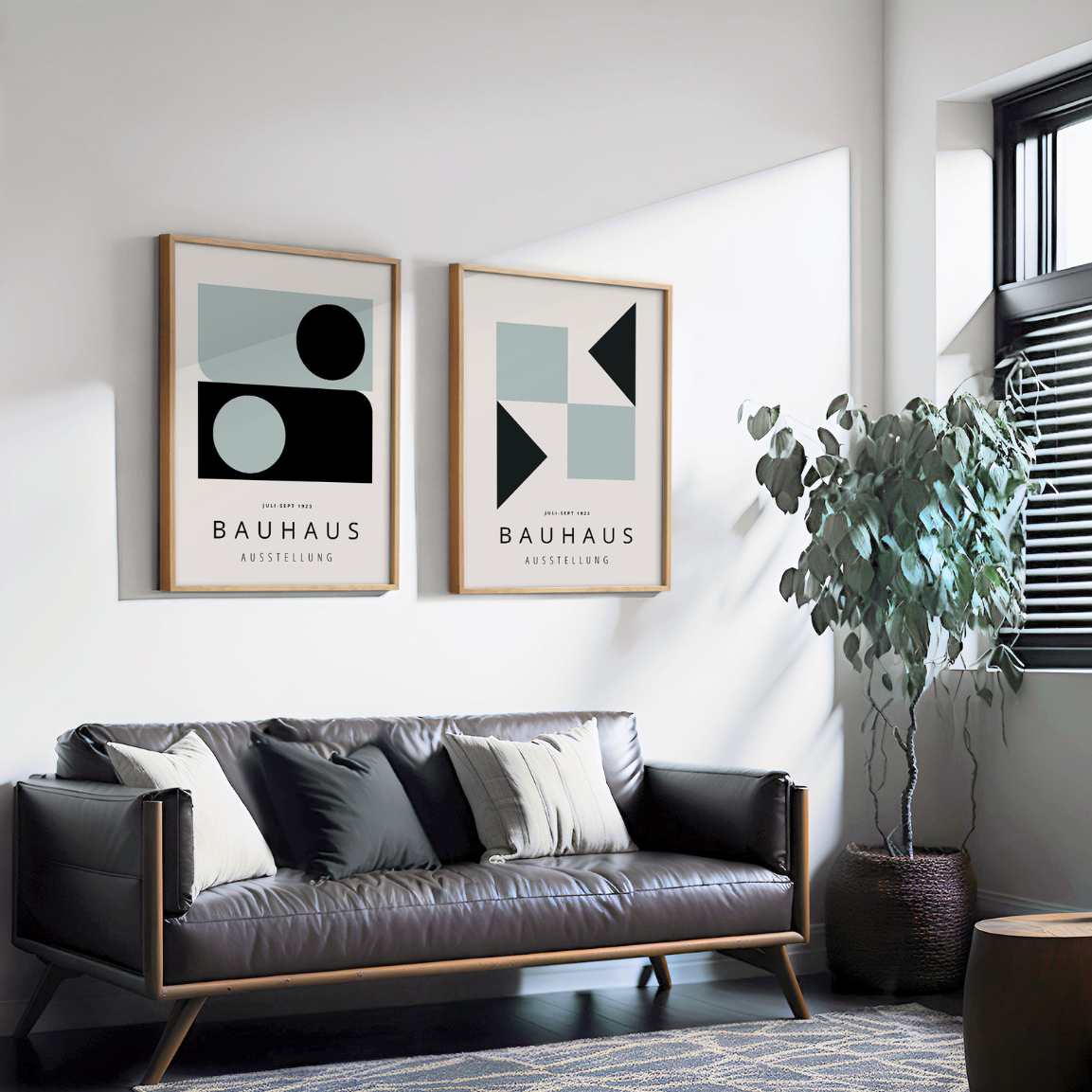 Poster Set 2 – Bauhaus Geometrie 