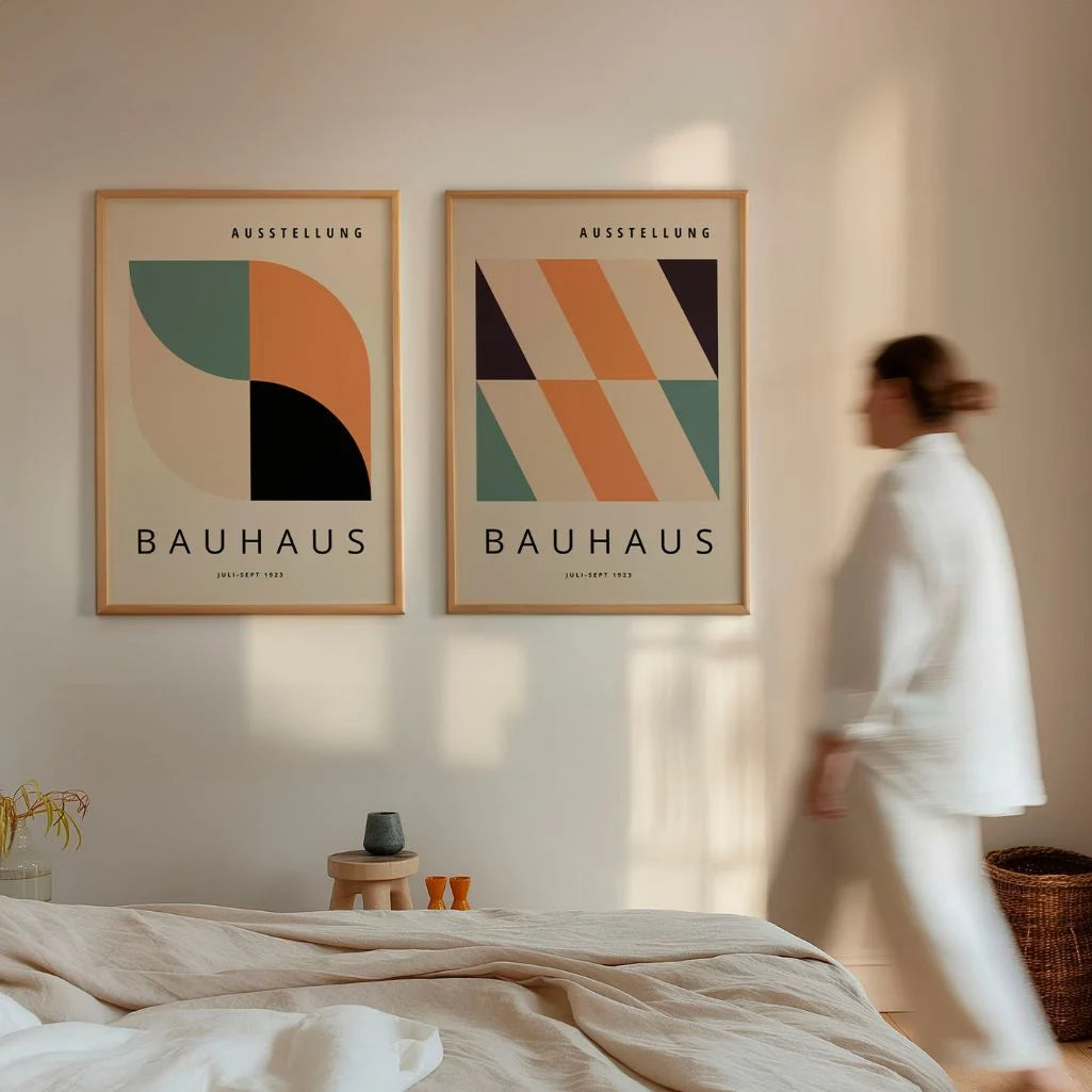 Bauhaus Farben – 2er Poster-Set
