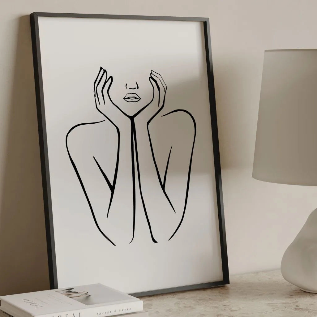 Poster – Gedanken in der Stille