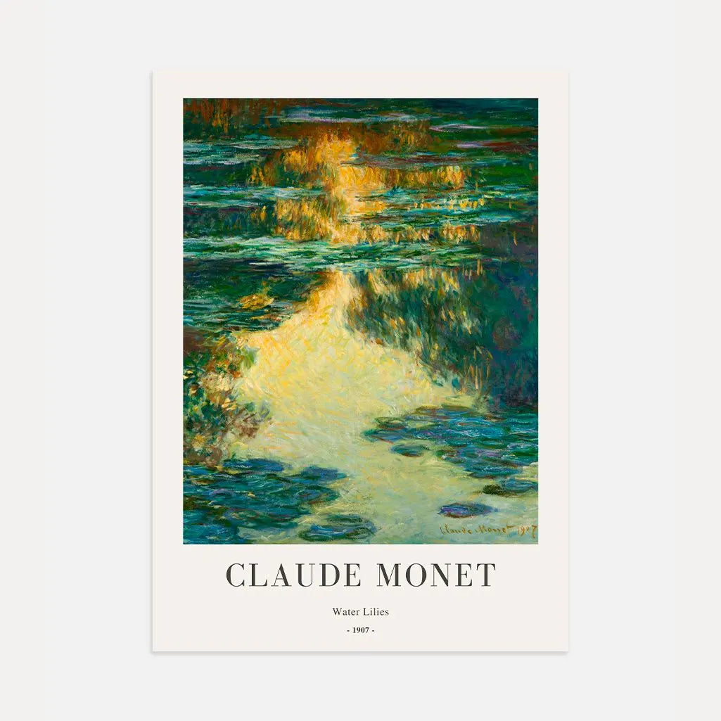 Claude Monet Poster – Seerosen 1907