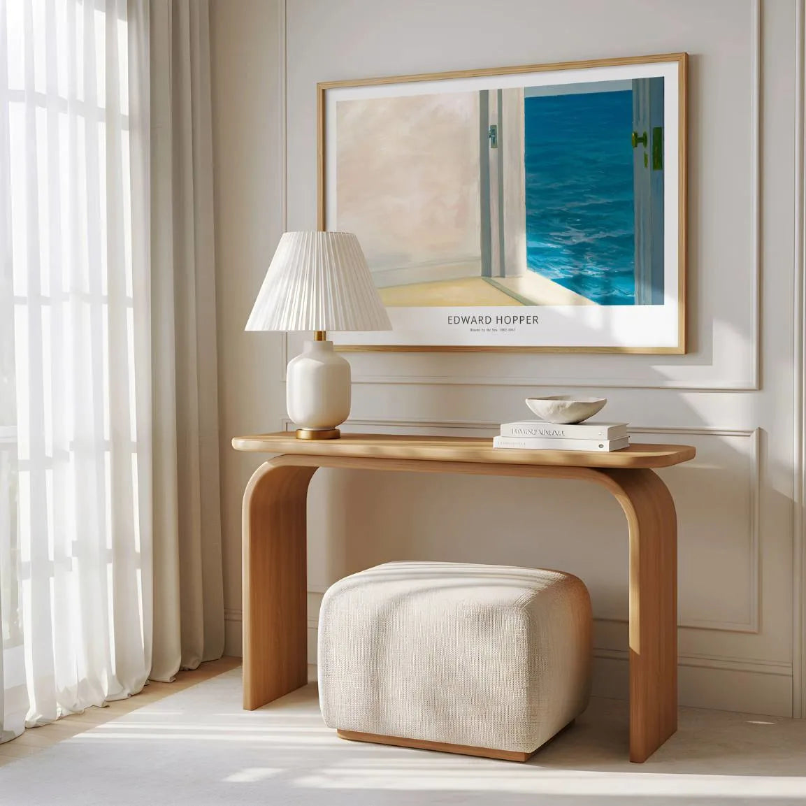 Edward Hopper Poster – Zimmer am Meer