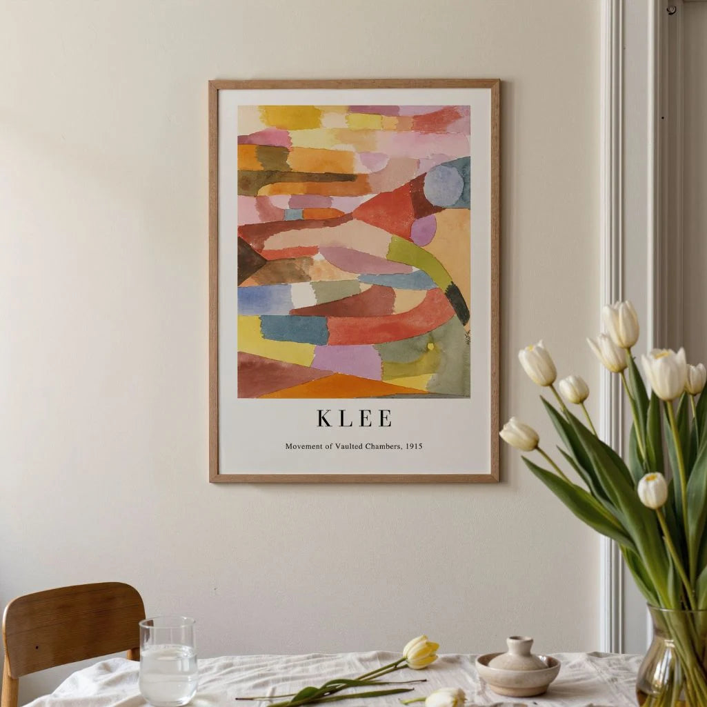 Paul Klee Poster – Abstrakte Architektur, 1915